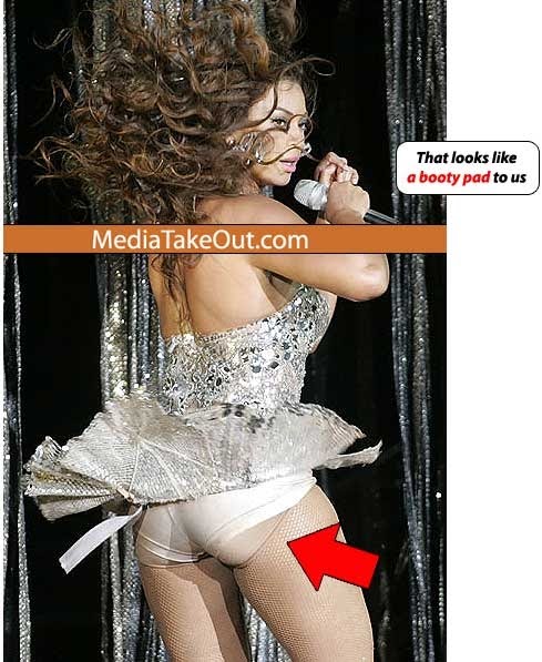 Beyonce Wears Butt Pads 101